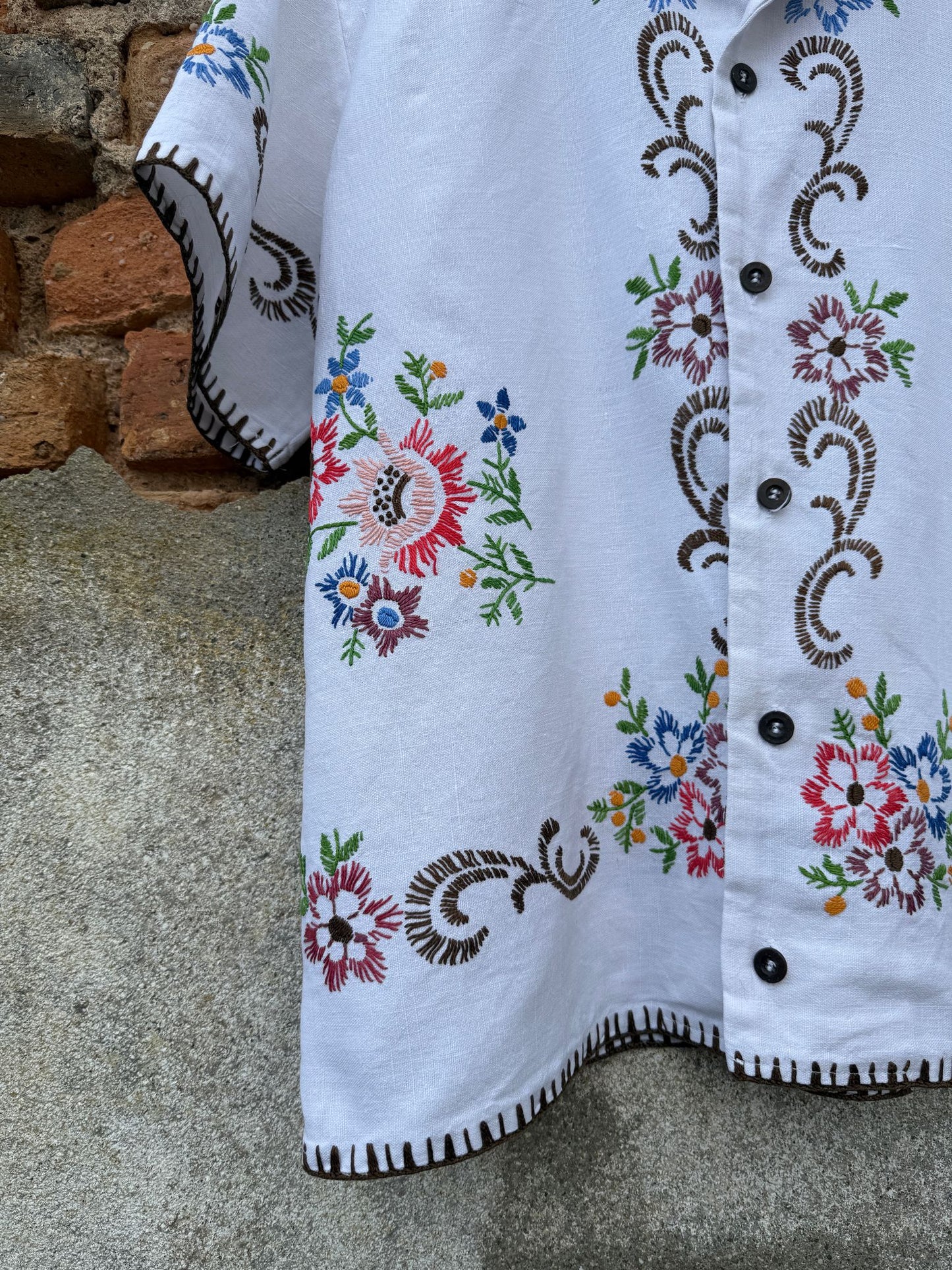 Flores que dançam ao vento