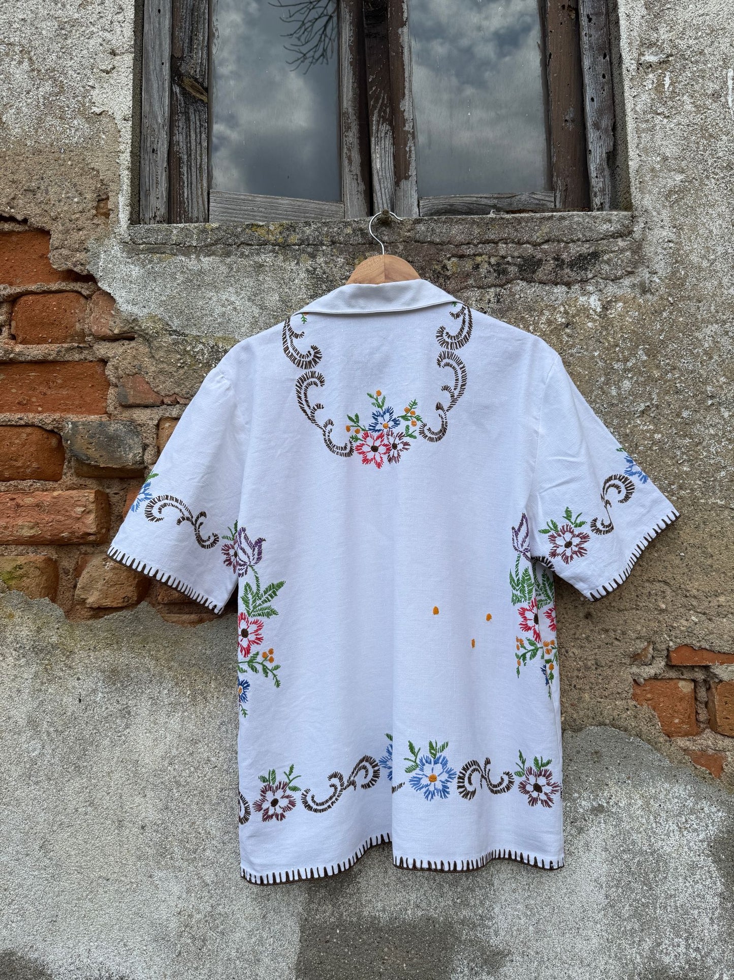 Flores que dançam ao vento