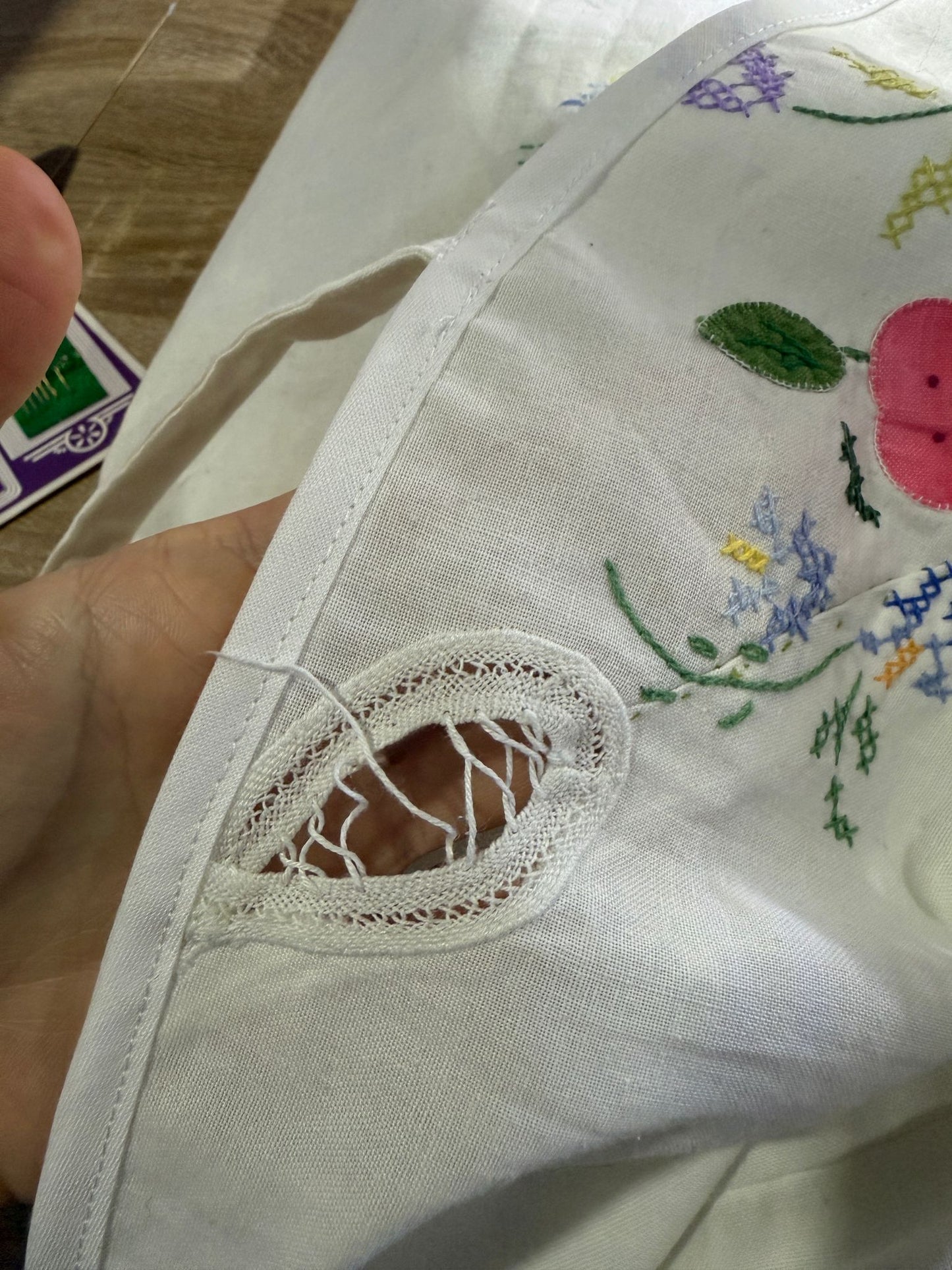 Uma toalha de mesa também tem sentimentos