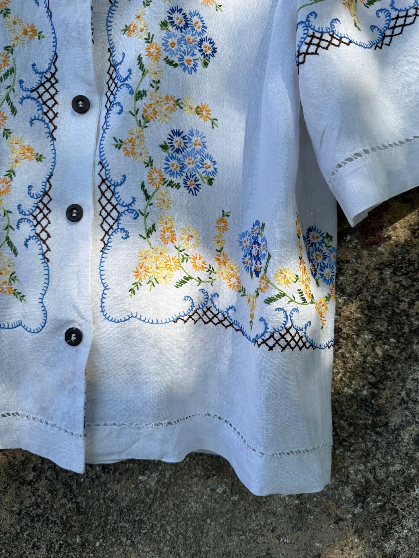 Pontos bordados, segredos guardados