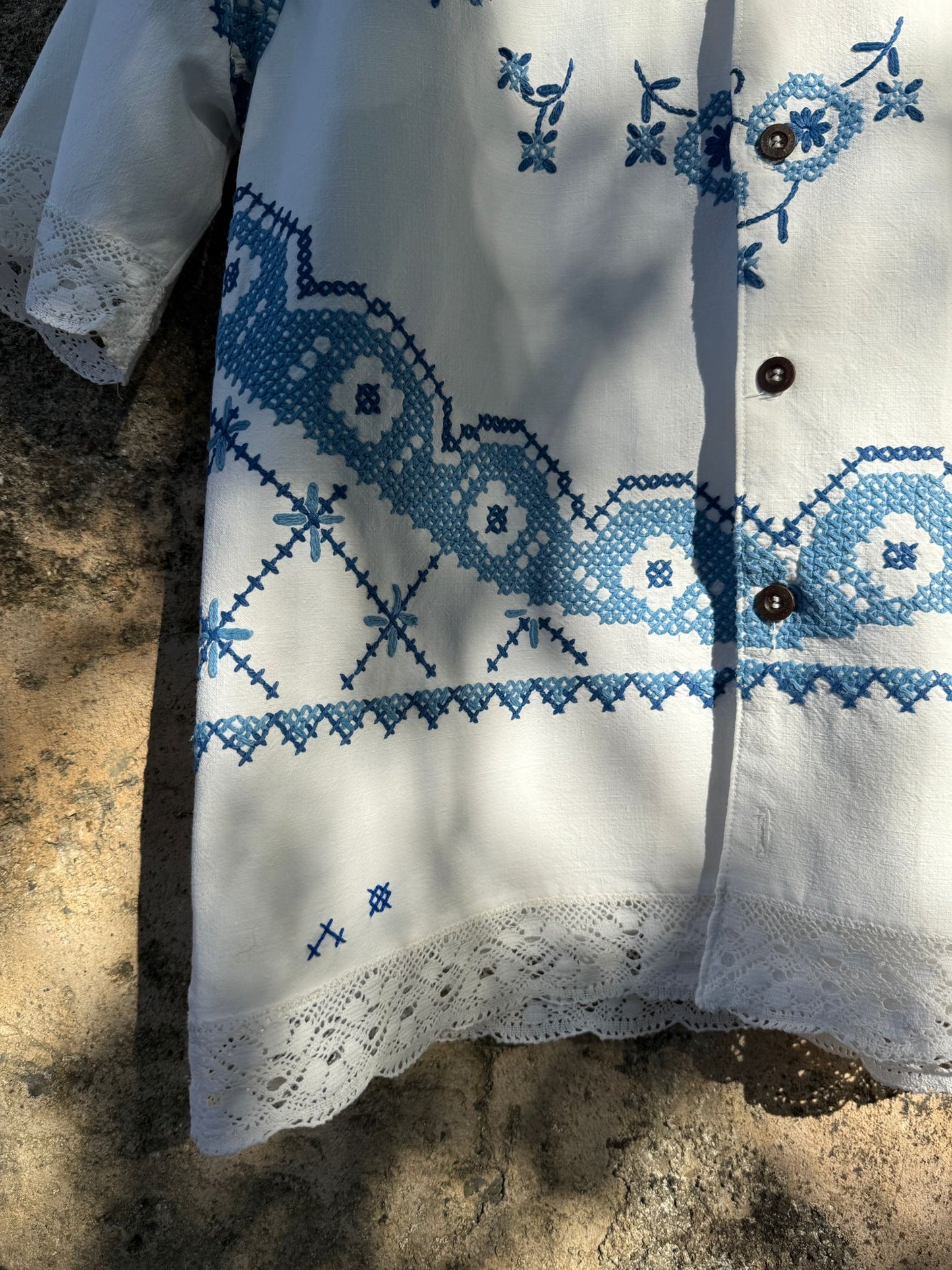 Bordar um azulejo