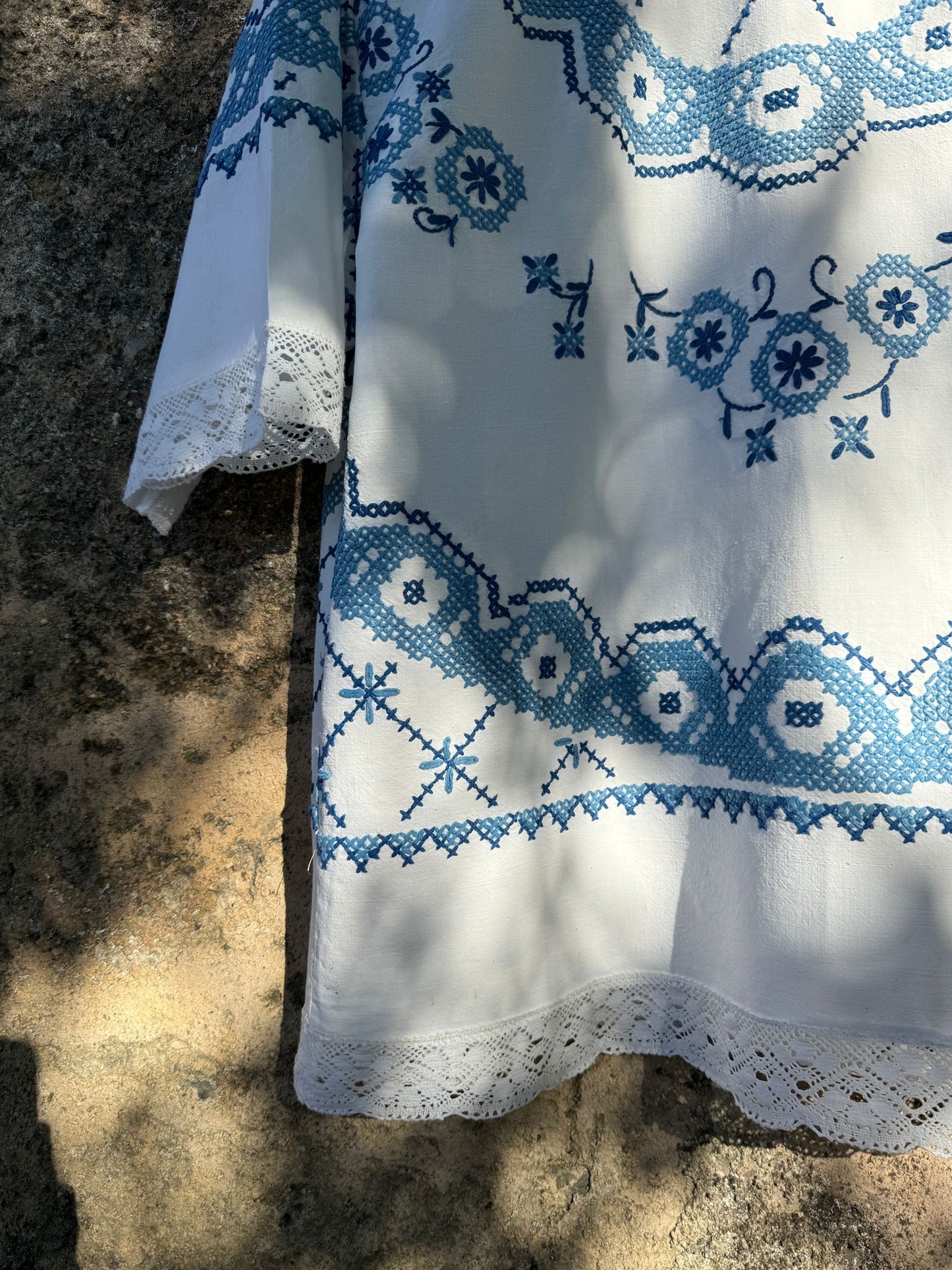 Bordar um azulejo