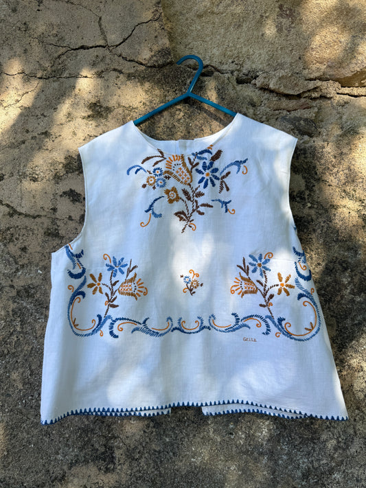 Ouro sobre azul