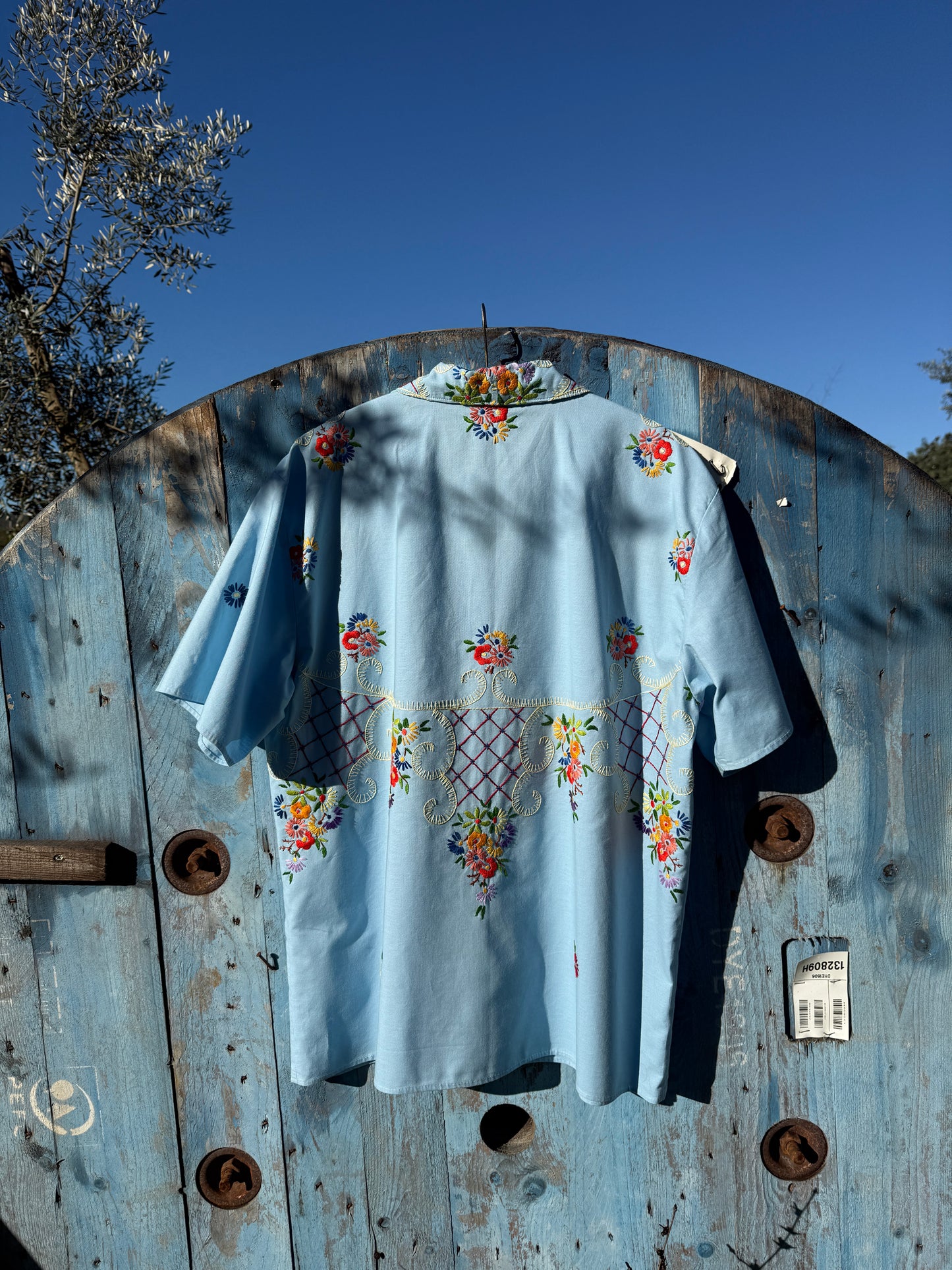 Céu coberto de flores