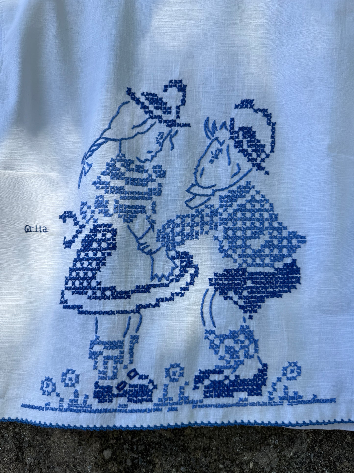 Uma declaração de amor numa blusa da Grita