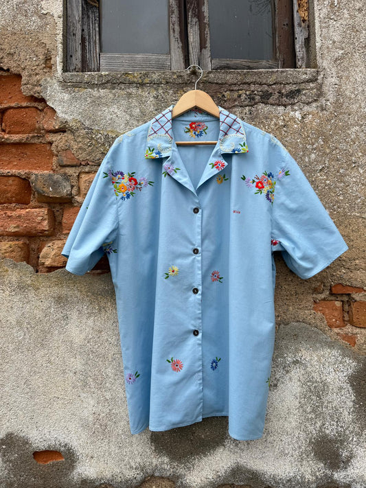 Céu coberto de flores