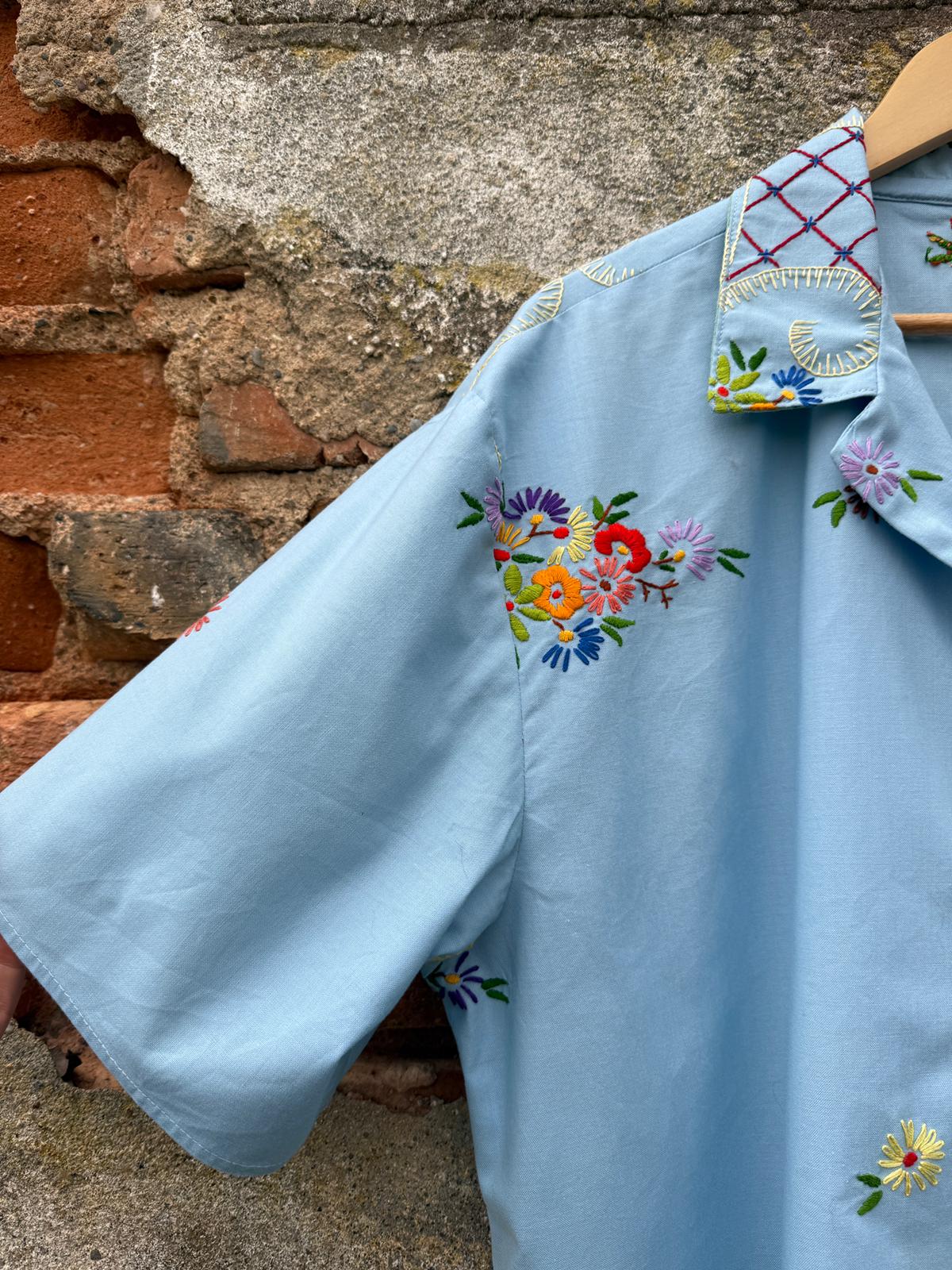 Céu coberto de flores