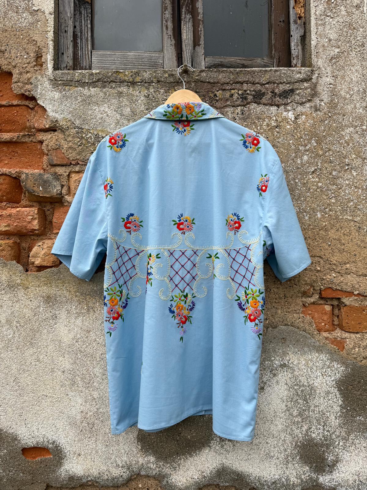 Céu coberto de flores