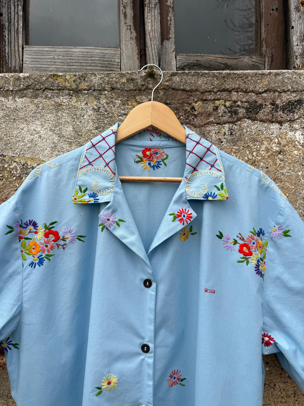 Céu coberto de flores