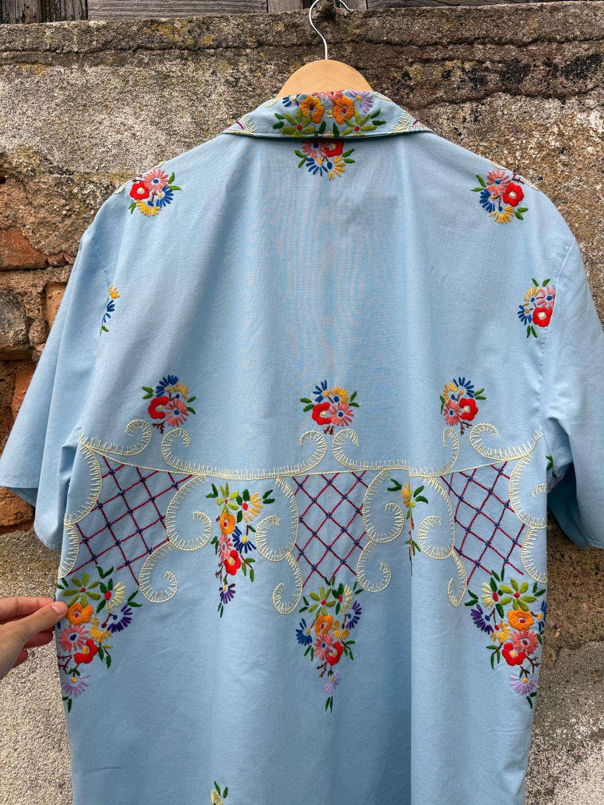 Céu coberto de flores