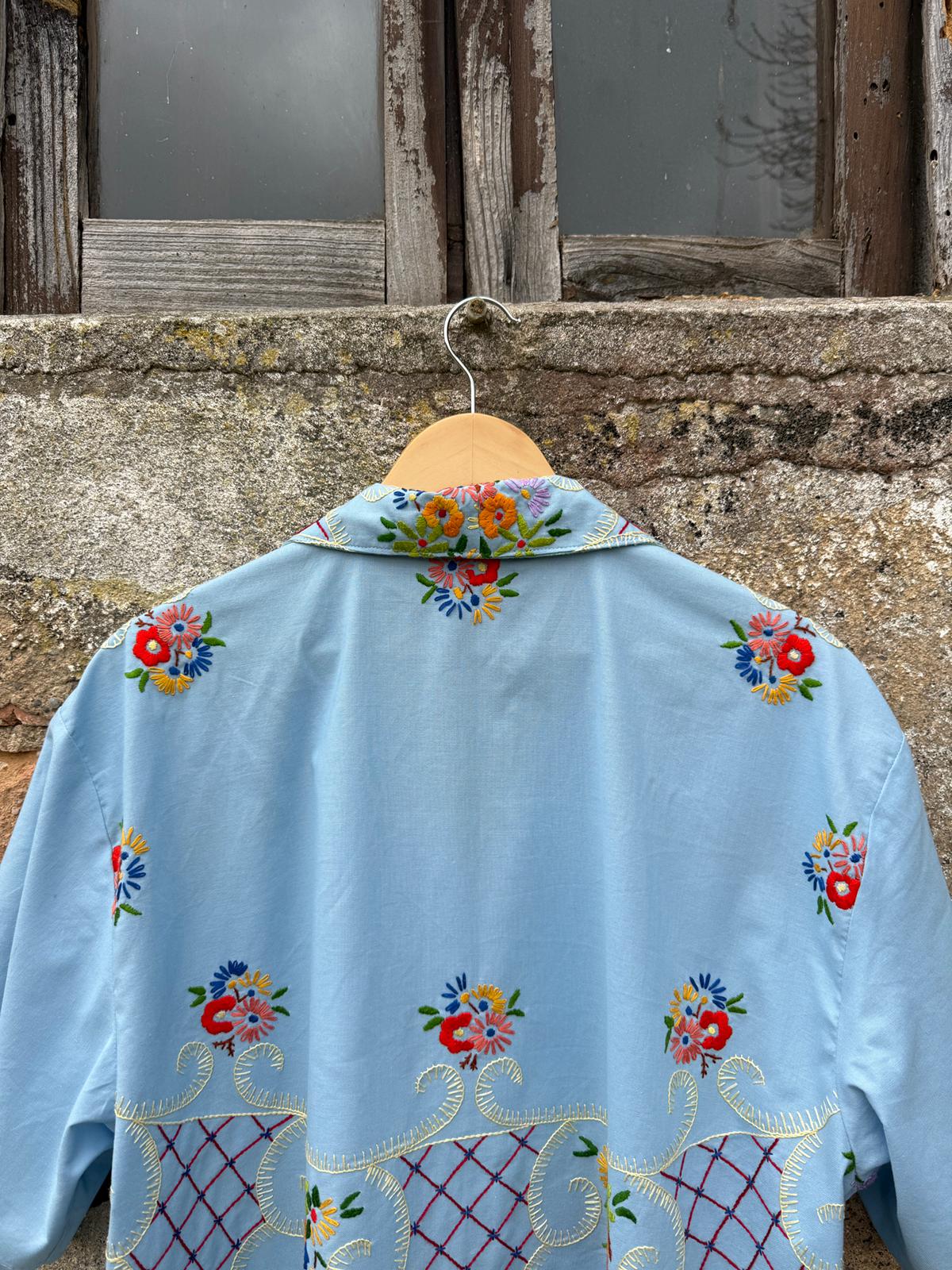 Céu coberto de flores