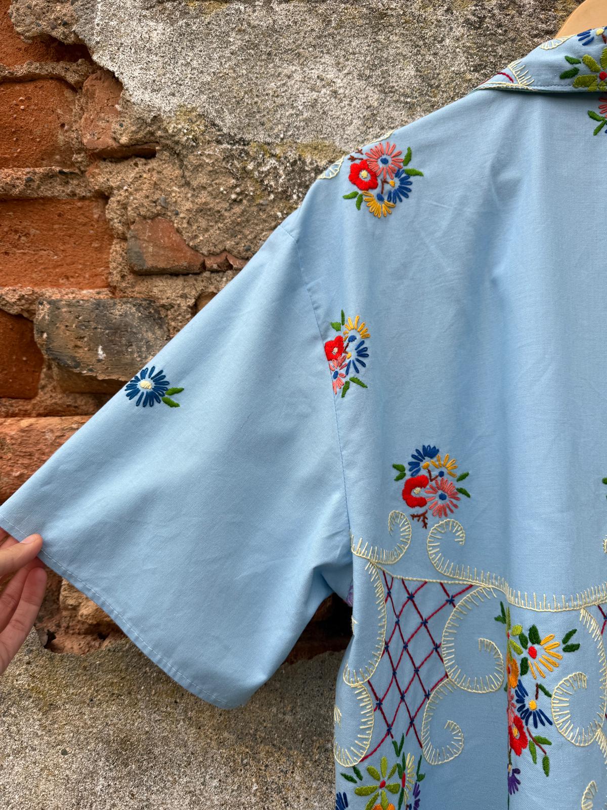 Céu coberto de flores